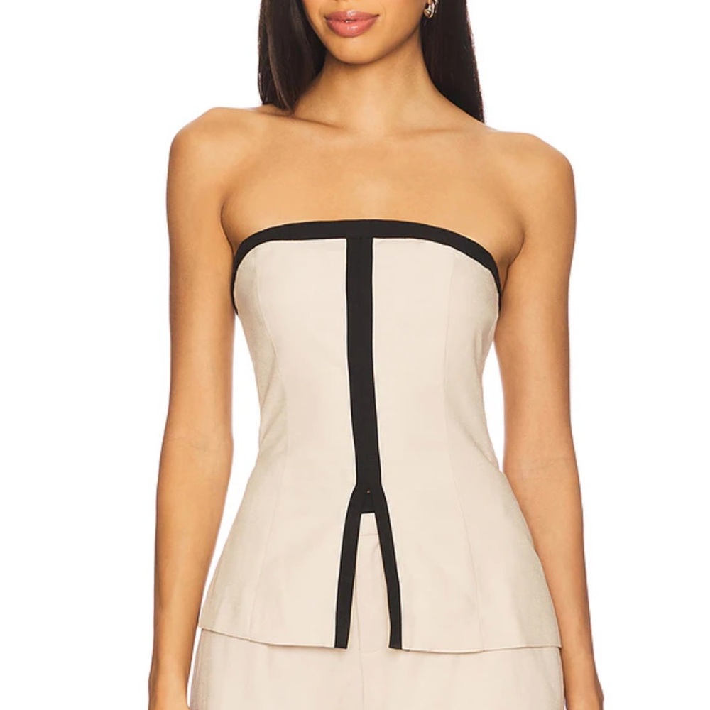 Sovere strapless viral revolve top